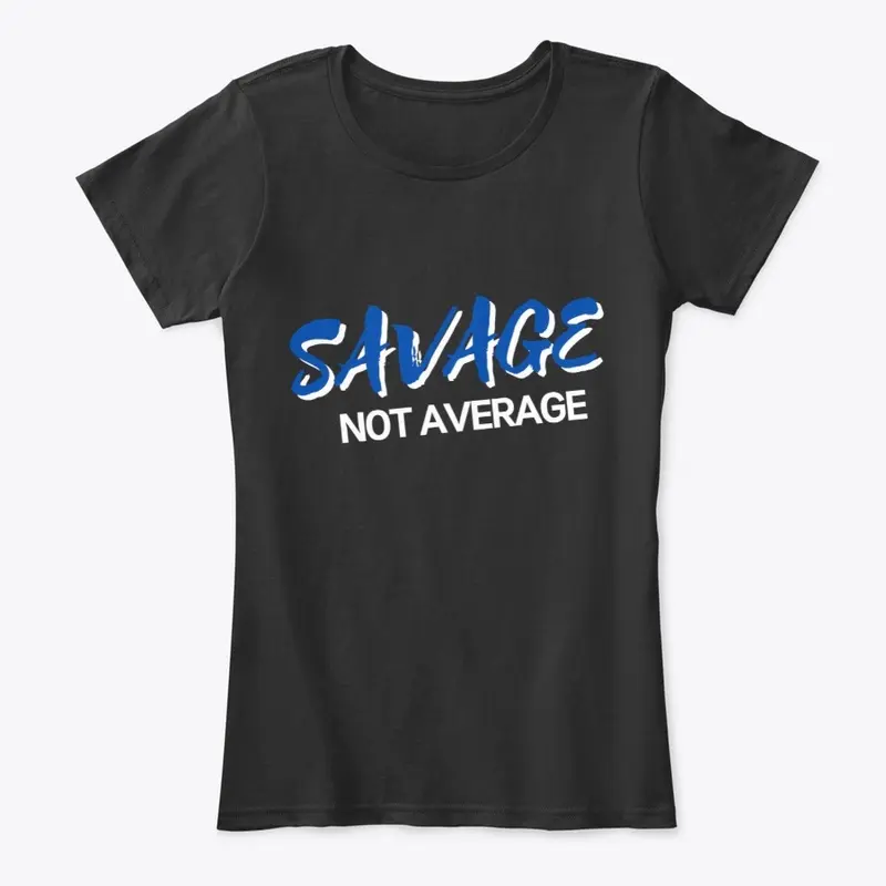 Savage Not Average Cheer Shirt